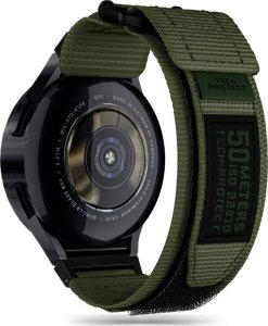 Tech-Protect Pasek do SAMSUNG GALAXY WATCH 4 / 5 / 5 PRO / 6 Tech-Protect Scout Pro Military Green ciemnozielone 1