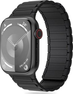 Tech-Protect Pasek do APPLE WATCH 4 / 5 / 6 / 7 / 8 / 9 / SE / ULTRA 1 / 2 (42 / 44 / 45 / 49 MM) Tech-Protect Iconband Magnetic czarne 1