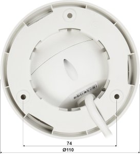 Kamera IP Hikvision KAMERA IP DS-2CD1343G2-LIU(2.8MM)PL Smart Hybrid Light - 3.7Mpx Hikvision 2