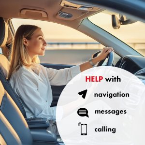 Zestaw głośnomówiący Audiocore Zestaw głośnomówiący bluetooth 5.0 Audiocore, A2DP, głośnik 2W, wspiera Google i Siri, AC480 9