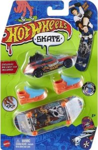 Mattel Hot Wheels Skate Deskorolka + buty + auto HNG55 1