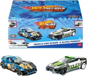 Mattel Hot Wheels Pull-Back Speeders Zestaw 2 pojazdy 1