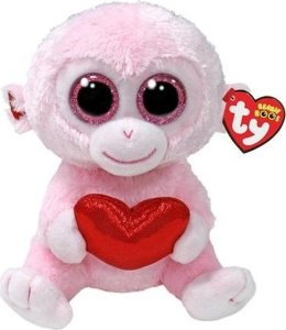 TY Beanie Boos Gigi - małpka z sercem 15cm 1