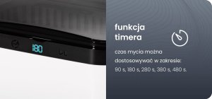 Activeshop Myjka ultradźwiękowa CS.1 500ml 35W 9