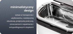 Activeshop Myjka ultradźwiękowa CS.1 500ml 35W 10