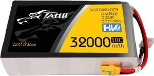 Tattu Akumulator Tattu 32000mAh 22.8V 10C 6S1P Lipo Pack z konektorem XT90-S 1