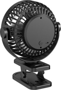 Blow 44-505# Wentylator biurkowy z klipsem 15cm usb+akumulator czarny 3