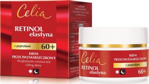 Celia Retinol Elastyna Krem przeciwzmarszczkowy z peptydami 60+ 50 ml 1