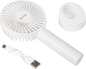 Blow 44-504# Wentylator podręczny usb z akumulatorem biały 2