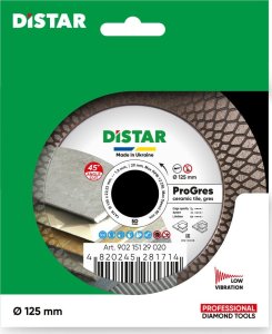 Distar Diamentowa tarcza tnąca Distar 1A1R 125 PRO Gres 1