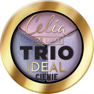 Celia CELIA De Luxe Cienie do powiek Trio Ideal nr 301 1