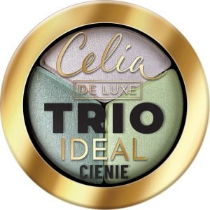 Celia CELIA De Luxe Cienie do powiek Trio Ideal nr 302 1