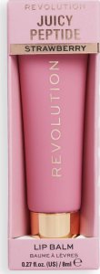 MAKE UP REVOLUTION REVOLUTION Juicy Peptide Balsam-błyszczyk do ust Strawberry 8 ml 1