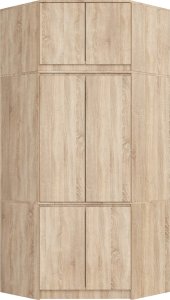 Fabryka Mebli Akord NADSTAWKA DO SZAFY S100 DĄB SONOMA 4