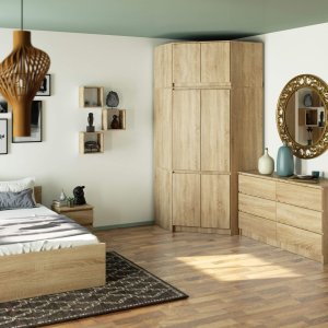 Fabryka Mebli Akord NADSTAWKA DO SZAFY S100 DĄB SONOMA 6