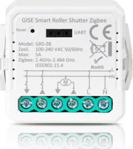 Gise GISE SMART Sterownik roletowy Zigbee | Roller Shutter Zigbee | Tuya | GRS-ZB 1