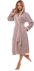 L&L Szlafrok Tess Long 2419 Opal (Rozmiar M) 2