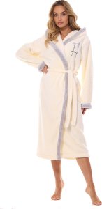 L&L Szlafrok Tess Long 2419 Ecru (Rozmiar L) 2