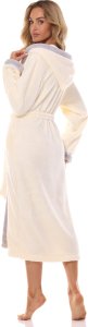 L&L Szlafrok Tess Long 2419 Ecru (Rozmiar L) 4
