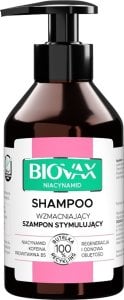 LBIOTICA / BIOVAX L`BIOTICA Biovax Niacynamid Wzmacniający Szampon stymulujący z niacynamidem 200ml 1