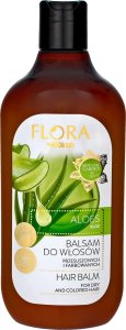 Elfa Pharm Ecos Lab Flora Balsam do włosów przesuszonych i farbowanych - Aloes 500ml 1