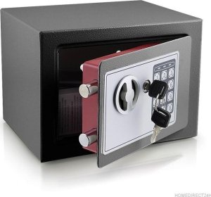 Bituxx Sejf elektroniczny mini (grafitowy) 9