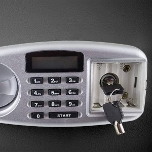 Bituxx Sejf elektroniczny czarny 11