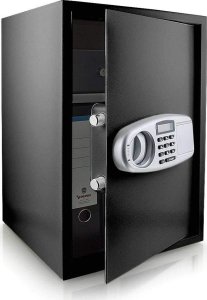 Bituxx Sejf elektroniczny czarny 2