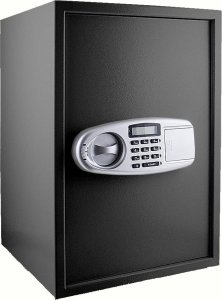 Bituxx Sejf elektroniczny czarny 9
