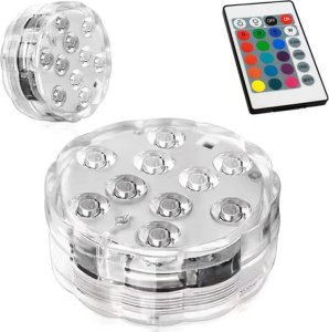 Aptel Wodoodporna LAMPA do podświetlania jacuzzi basenu LED RBG 10diod 24W biała ZD115 1