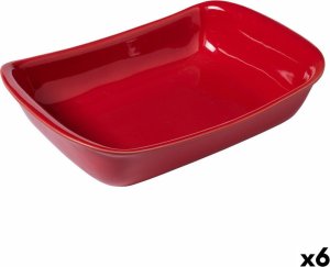 Pyrex Naczynie do Piekarnika Pyrex Supreme Czerwony Ceramika Prostokątny 30,2 x 20 x 7,4 cm (6 Sztuk) 1