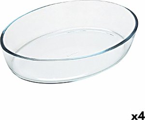 Pyrex Naczynie do Piekarnika Pyrex Classic Vidrio Przezroczysty Szkło Owalna 40 x 28 x 7 cm (4 Sztuk) 1