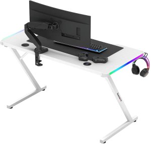 Biurko Huzaro Hero 2.5 RGB Białe 120 cmx60 cm 7