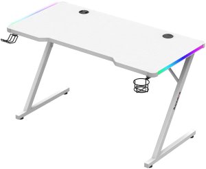 Biurko Huzaro Hero 2.5 RGB Białe 120 cmx60 cm 8
