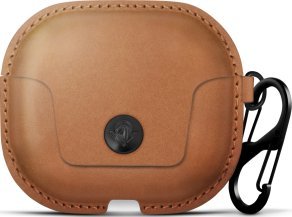 Twelve South Twelve South AirSnap - skórzane etui ochronne do Apple Airpods (3. Gen), (cognac) 1