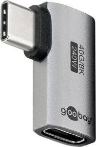 Adapter USB Goobay Adapter USB-C poziomy 90, USB4 1