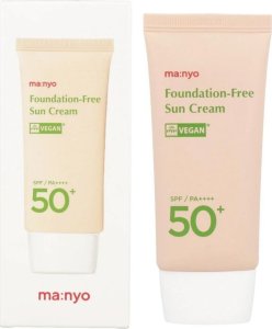 Manyo Manyo Tonujący krem z filtrem SPF50+/PA++++ Foundanation-Free Sun Cream - 50 ml 1