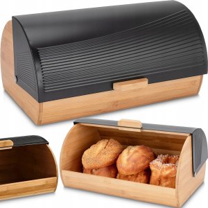 Chlebak Elitehoff Chlebak Bambusowy Pojemnik Na Pieczywo E-6053 9