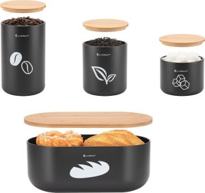 Chlebak Elitehoff Chlebak Na Pieczywo Z Zestawem Pojemników E-6060 4