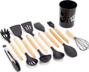 Elitehoff Zestaw 12 Przyborów Kuchennych W Stojaku E-6288 2