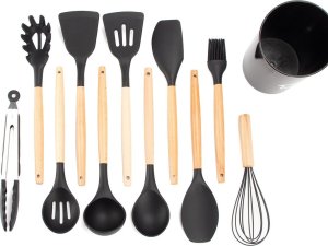 Elitehoff Zestaw 12 Przyborów Kuchennych W Stojaku E-6288 4