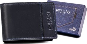 Buffalo Wild Mały, Skórzany Portfel Męski Bez Zapięcia 2