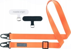 MOBILE ORIGIN Lanyard tape 25mm, Orange, 84 - 165cm 1