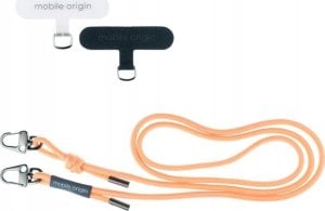 Mobile Origin Lanyard rope 6 mm, Peach Fuzz, 82 - 163cm 1