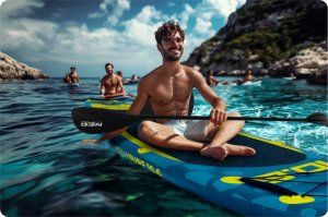 Neo-Sport Siedzisko piankowe do deski SUP czarne 9