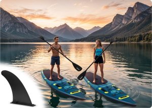 Neo-Sport Statecznik Fin do deski SUP czarny 8