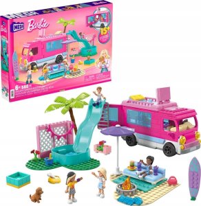 Mega Bloks Mega Bloks Barbie Wymarzony Kamper HPN80 Klocki 580el 1