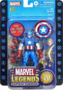 Figurka Hasbro Marvel Legends Captain America (20th Anniversary) 1