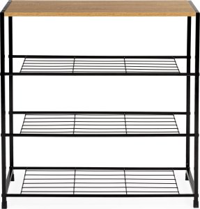 ModernHome Szafka na buty stojak regał półka loft 3 poziomy 2