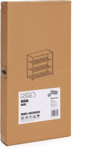 ModernHome Szafka na buty stojak regał półka loft 3 poziomy 5